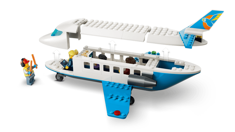 Construcciones Y Puzzles Lego Lego City - Avión De Pasajeros multicolor para niños