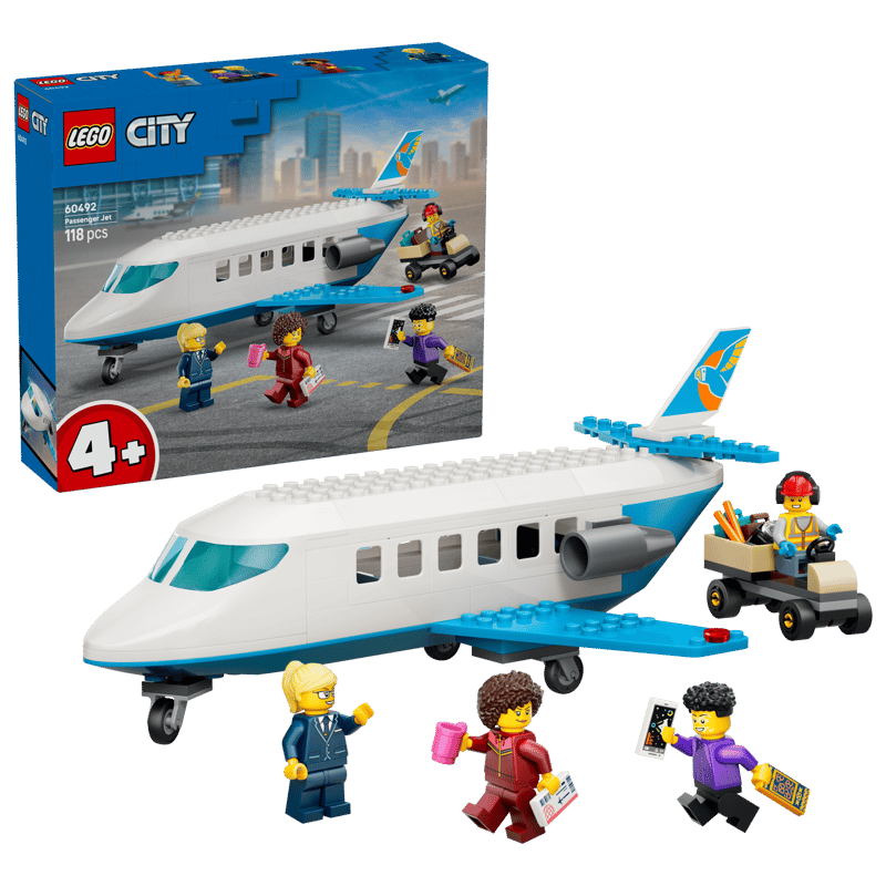 Construcciones Y Puzzles Lego Lego City - Avión De Pasajeros multicolor para niños