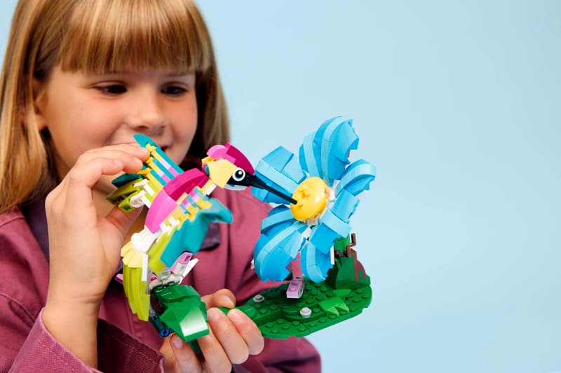 Construcciones Y Puzzles Lego Fauna Salvaje: Colibrí De Colores multicolor para niños