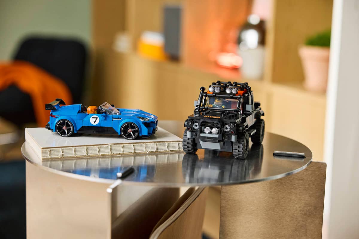 Construcciones Y Puzzles Lego Jaguar Project 7 Y Land Rover Defender multicolor para niños