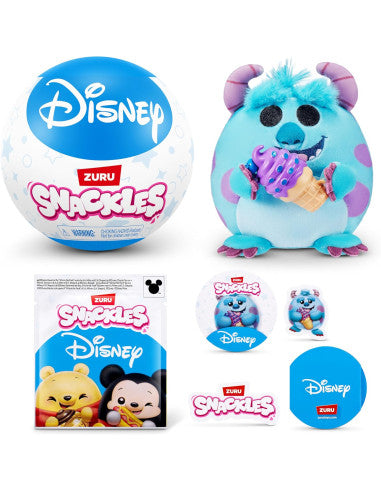 Muñecas Y Peluches Zuru Snackles S1 Disney Licensed Capsule 5" multicolor para niños