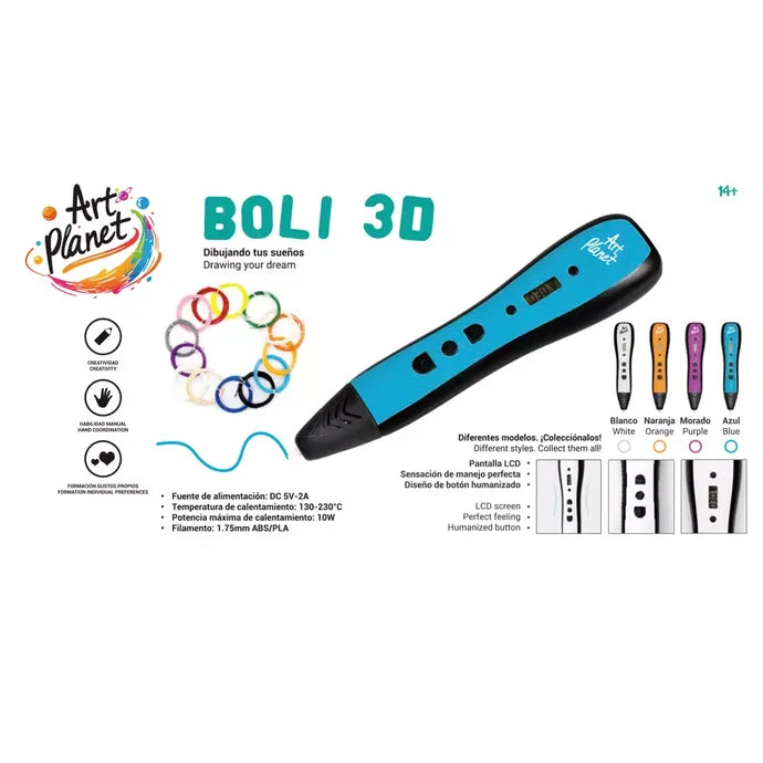 Otros Toy Planet Boli 3D multicolor para niños