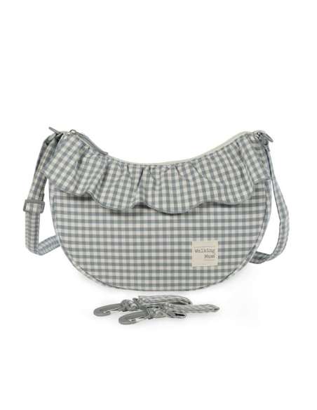 Bolsos Y Mochilas Walking Mum Bolso Crossbody Gondola Praliné Vichy Matcha multicolor para bebe