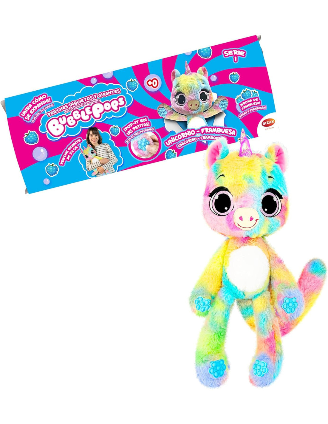 Muñecas Y Peluches Bizak Peluche multicolor para niños