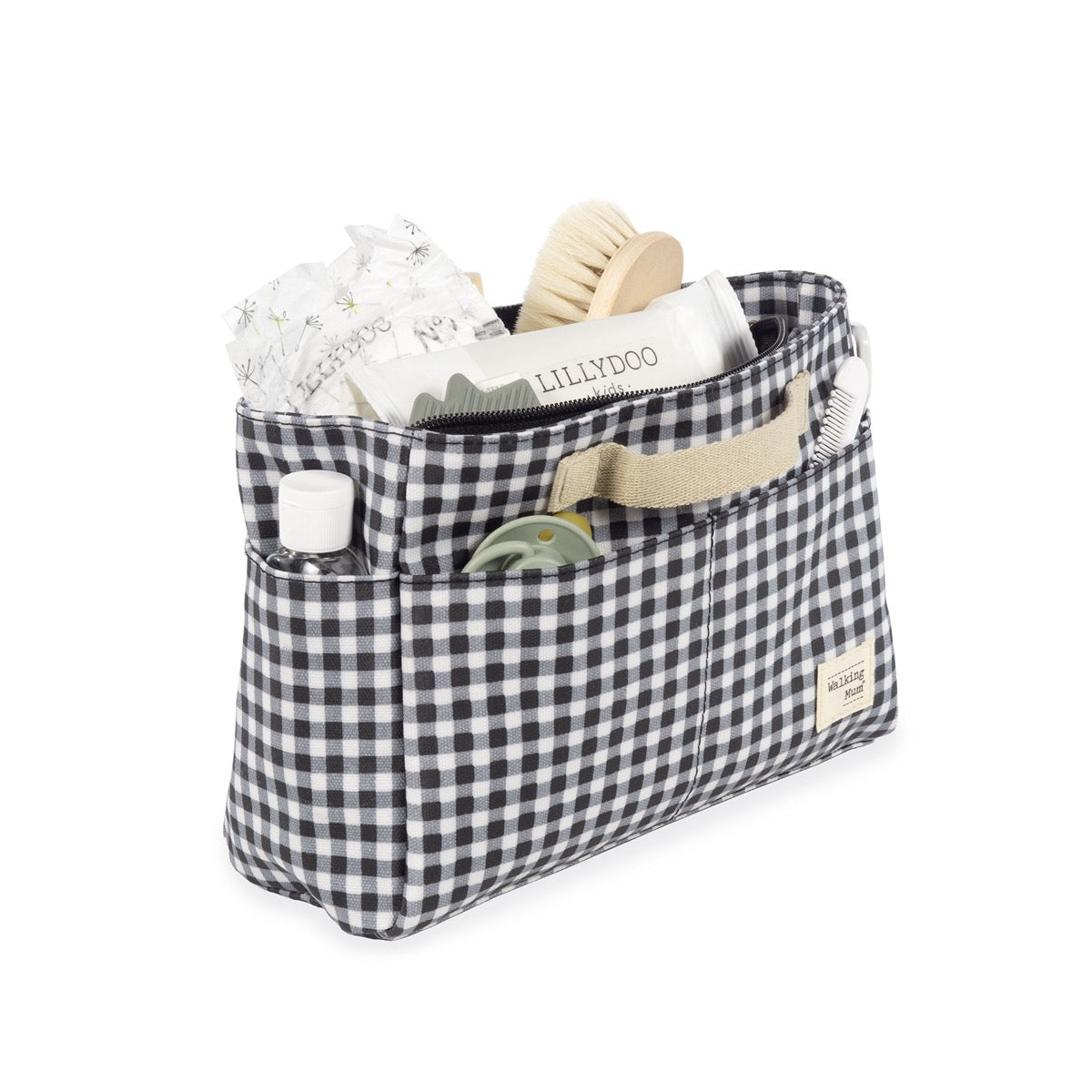 Paseo Walking Mum Neceser I Love Vichy Negro negro para bebe