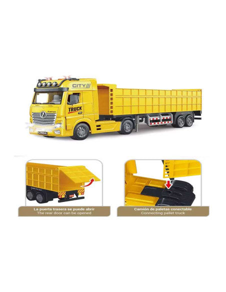 Electrónicos Toy Planet Camión Contenedor Fricción modelos surtidos para niños