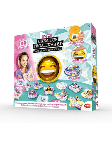 Construcciones Y Puzzles Bizak Crea Tus Pegatinas multicolor para unisex