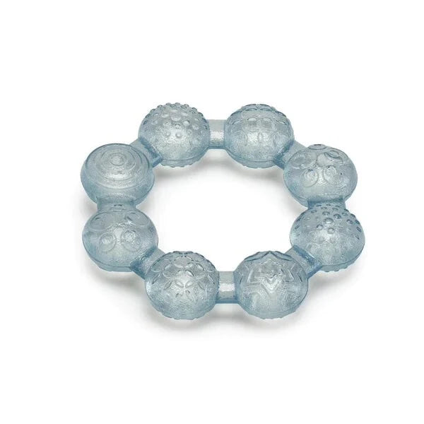 Lactancia Tutete Mordedor Refrigerante De Anilla Noüka Wave azul para bebe
