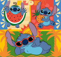Construcciones Y Puzzles Ravensburger 3 Puzzles 49 Piezas Disney Stitch multicolor para niños
