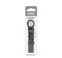 Lactancia Bibs Chupetero Bibs Loop Clip Pine verde para bebe