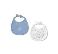 Lactancia Tous Set 2 Baberos Star blanco para bebe