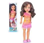 Muñecas Y Peluches Famosa Nancy Coconut Morena Con Conjunto Veraniego multicolor para niños