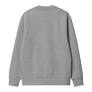 Sudadera Carhartt Script Embroidery Sweat grey para hombre