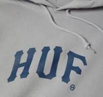 Sudadera Huf Arch P/O Hoodie gris para hombre