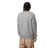 Sudadera Carhartt Script Embroidery Sweat grey para hombre