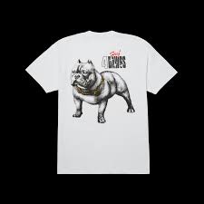 Camiseta Huf The Dawgs Tee blanco para hombre