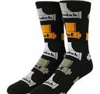 Calcetines Huf Sk00899-Blk multicolor para hombre