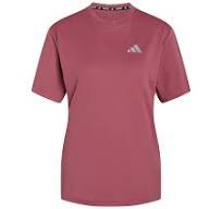 Camiseta Adidas Run Ess Tee W rosa para mujer