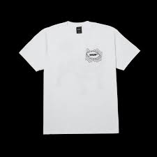 Camiseta Huf The Dawgs Tee blanco para hombre