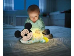 Muñecas Y Peluches Clementoni Disney Baby - Peluche Mickey Relax, Luces ,Colores,Sonidos Y Melodías verde para bebe