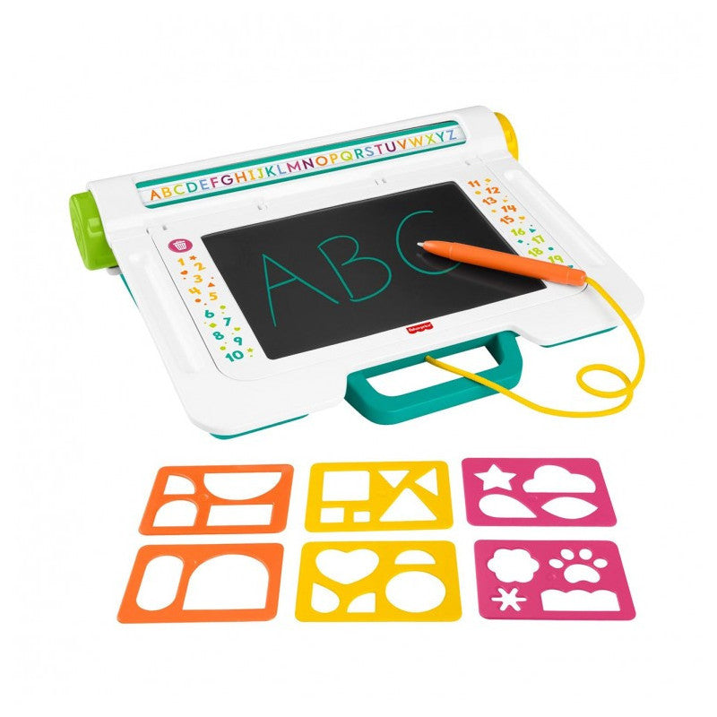 Juegos De Mesa Mattel Games Fisher Price Escritorio Aprende Y Garabatea multicolor para niños