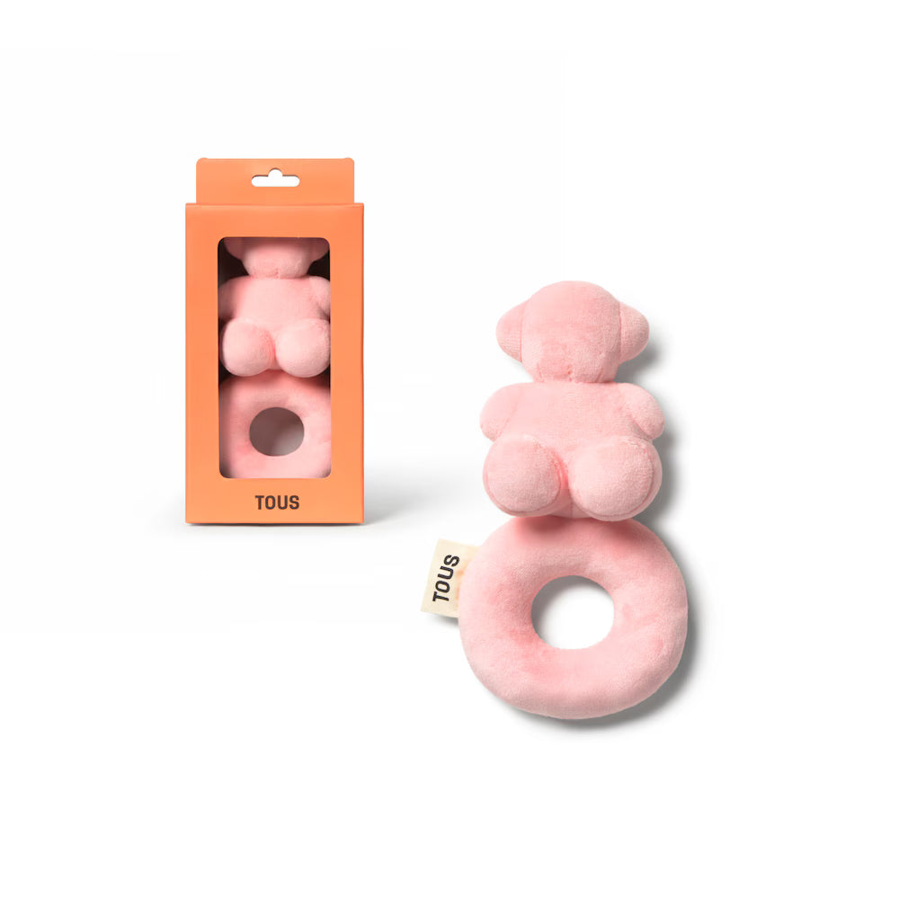 Regalos Tous Tous Baby Sonajero De Mano Tbear-2402 Rosa multicolor para bebe