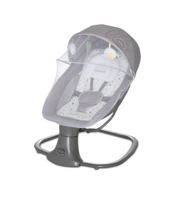 En Casa Asalvo Hamaca Musical Evolutiva Kahlo Triangles gris para bebe