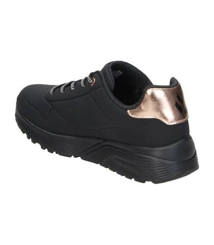 Zapatillas Skechers Uno Lite Metallic Mode negro para niños