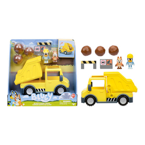 Vehículos Y Radiocontrol Toy Planet Bluey Camion Volquete multicolor para niños