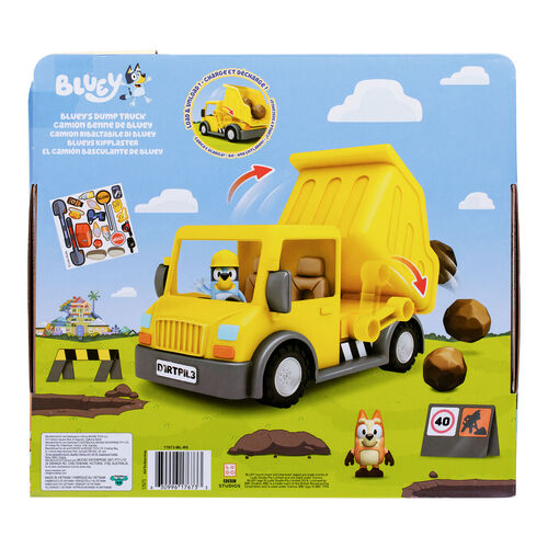 Vehículos Y Radiocontrol Toy Planet Bluey Camion Volquete multicolor para niños