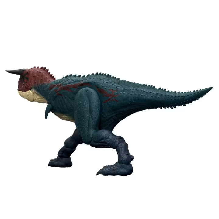 Figuras Y Minimundos Mattel Games Jurassic World Dinosaurio De Juguete Carnotaurus multicolor para niños