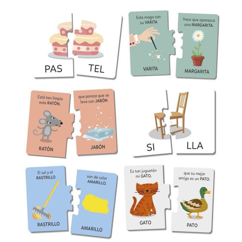 Juegos De Mesa Clementoni Juego De Lectura multicolor para niños