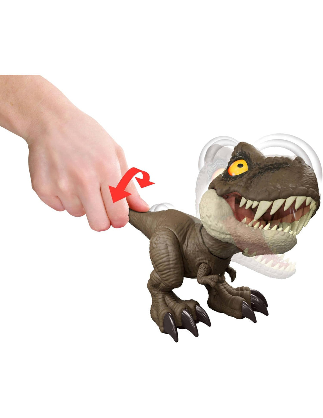 Figuras Y Minimundos Mattel Games Jurassic World Tyrannosaurus Rex multicolor para niños