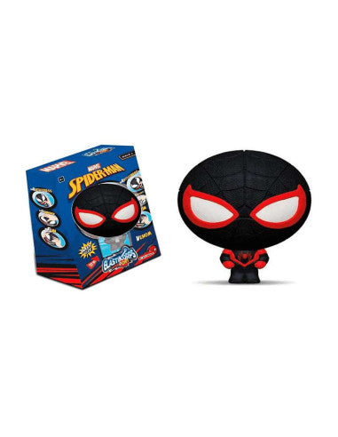 Figuras Y Minimundos Valuvi Marvel Spider-Man-Elastikorps Hero Pop! Figura Elástica Miles Morales negro para niños