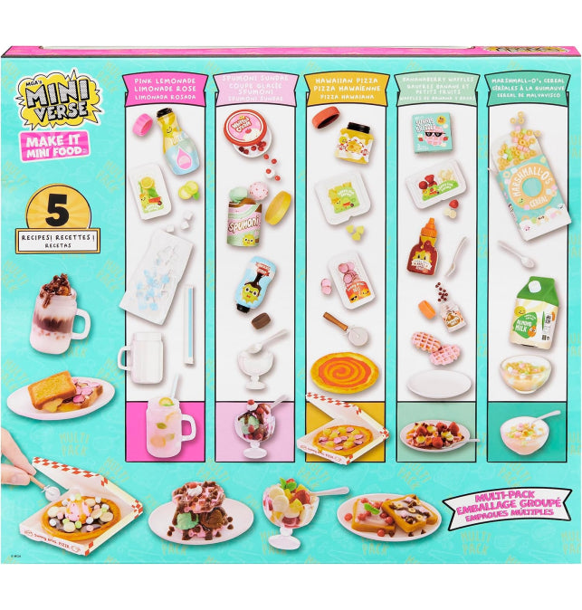 Para Cocinar Mga Miniverse Make It Mini: Multi Pack multicolor para niños