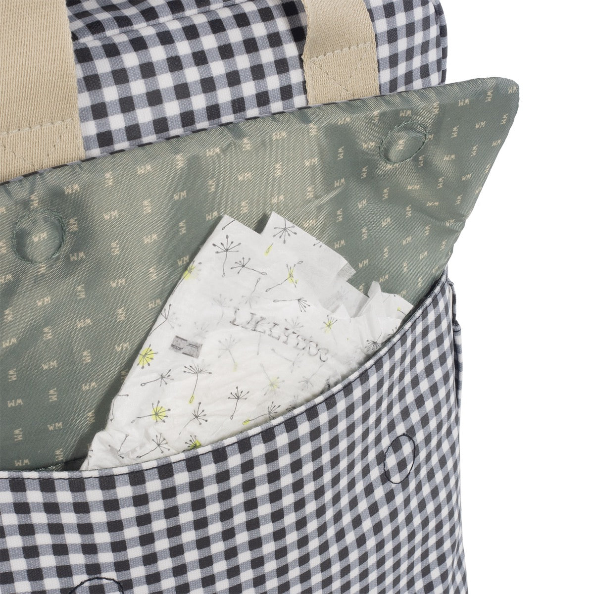 Paseo Walking Mum Mochila Bebé I Love Vichy Black negro para bebe