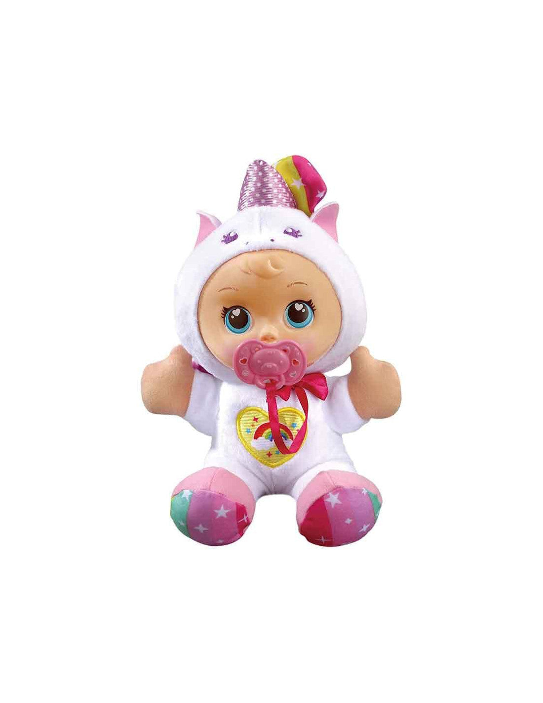 Primera Infancia Vitech Mi Primera Muñeca De Trapo Dulce Unicornio multicolor para niños