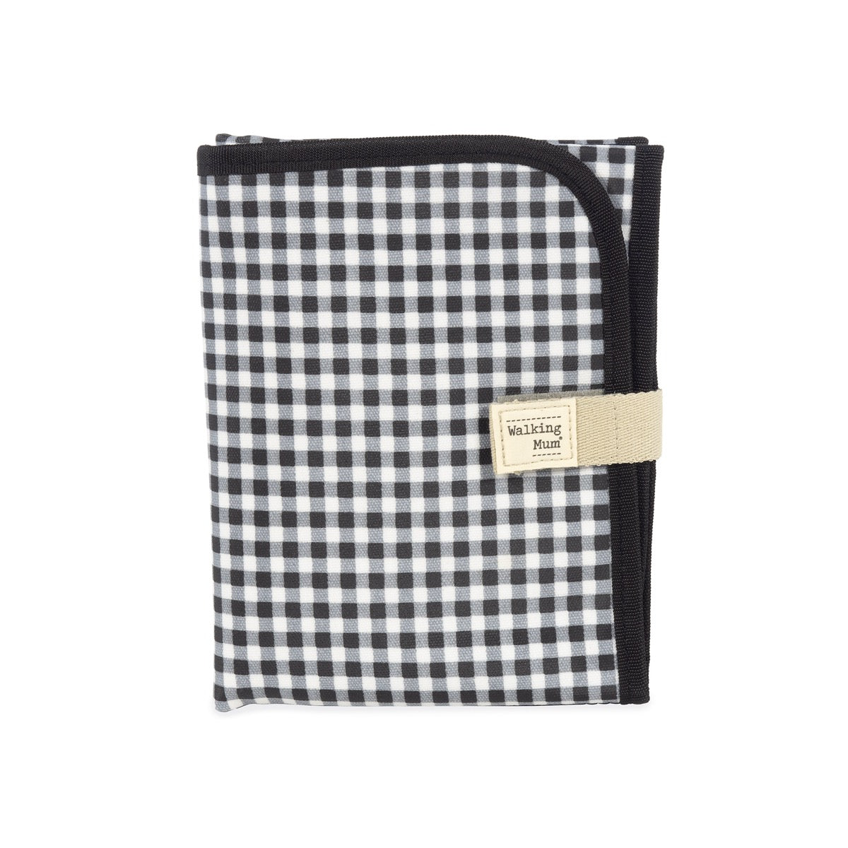 Paseo Walking Mum Cambiador Portátil I Love Vichy Negro negro para bebe