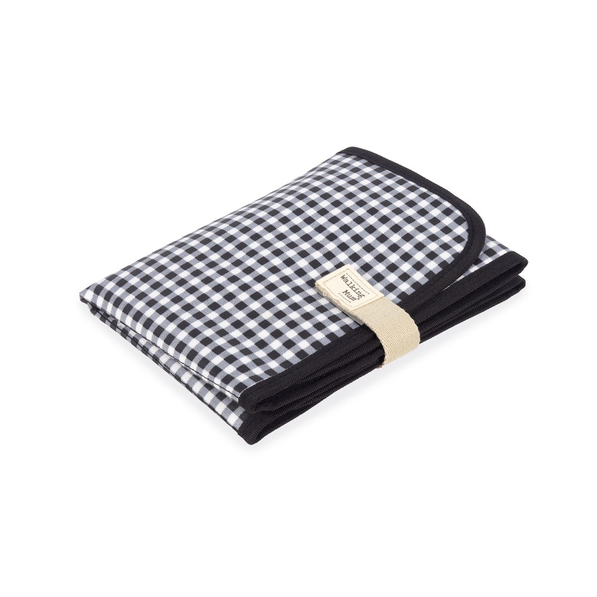 Paseo Walking Mum Cambiador Portátil I Love Vichy Negro negro para bebe