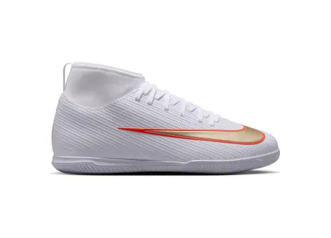 Zapatillas Nike Sala Nike Superfly Mercurial Academy Jr blanco para niños
