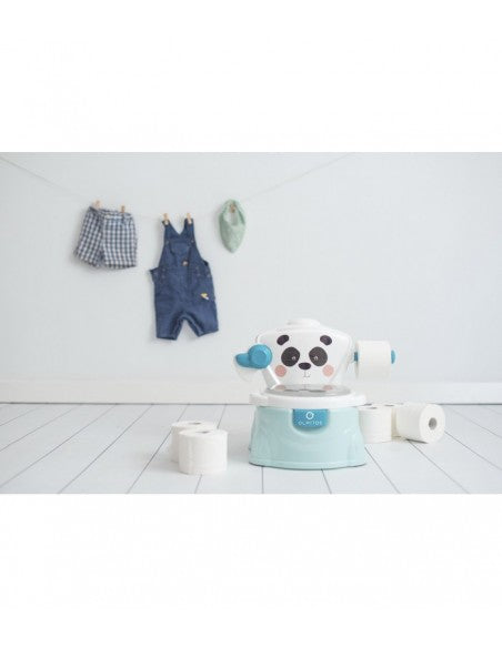 En Casa Olmitos Orinal Infantil Funny 2 En 1 azul para bebe