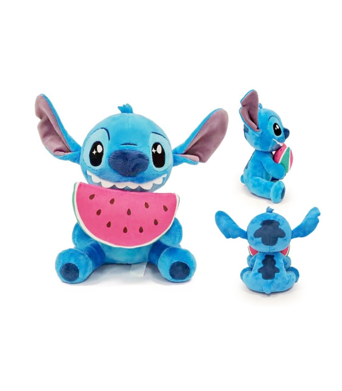 Muñecas Y Peluches Simba Peluche Stitch Con Sandia 25 Cm azul para niños