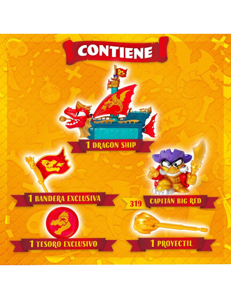 Figuras Y Minimundos Magic Box Piratix S - Dragon Ship 1X2 (V.0) multicolor para niños
