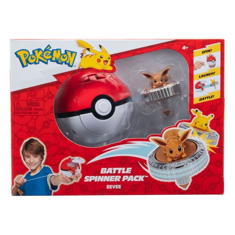 Figuras Y Minimundos Jazwares Pokemon Battle Spinner Surtido multicolor para niños