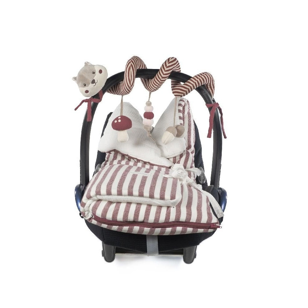 Primera Infancia Pasito A Pasito Espiral Actividades Cherry Rayas cereza para bebe