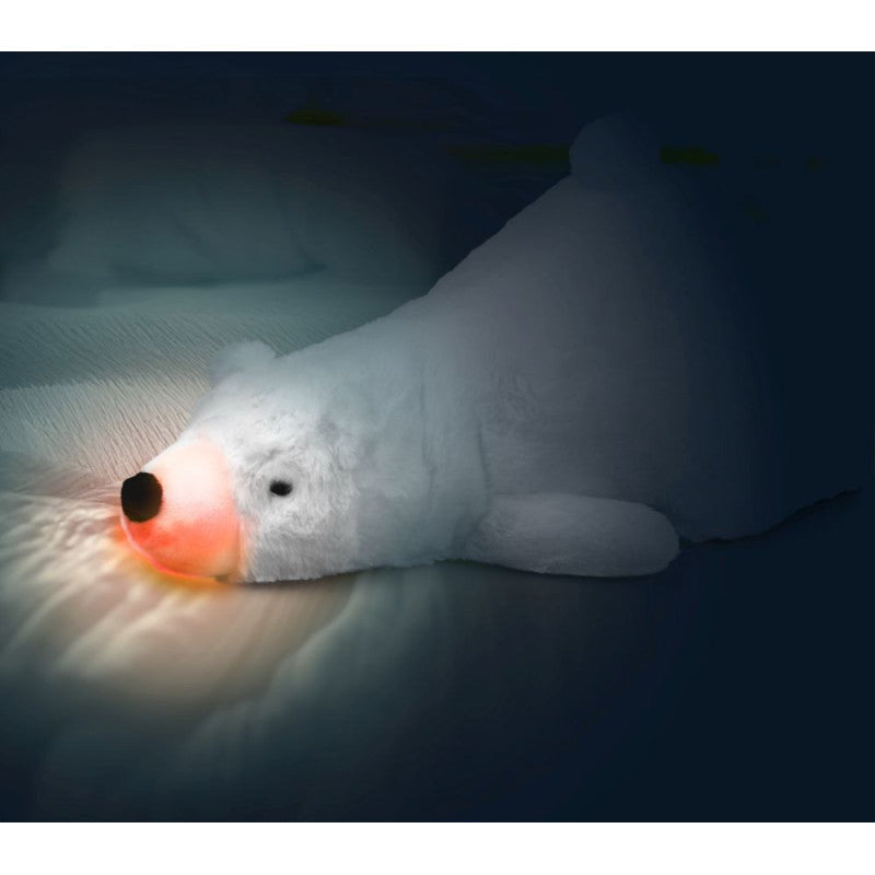 Muñecas Y Peluches Bizak Salva Al Oso Polar,Peluche Interactivo blanco para niños