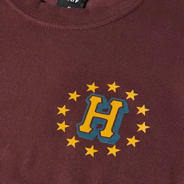 Camisetas Y Polos Huf Ts02111-Eggpl-Red multicolor para hombre