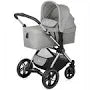 Paseo Jané Coche Jané Dúo Kawai + Capazo Micro Gris multicolor para bebe