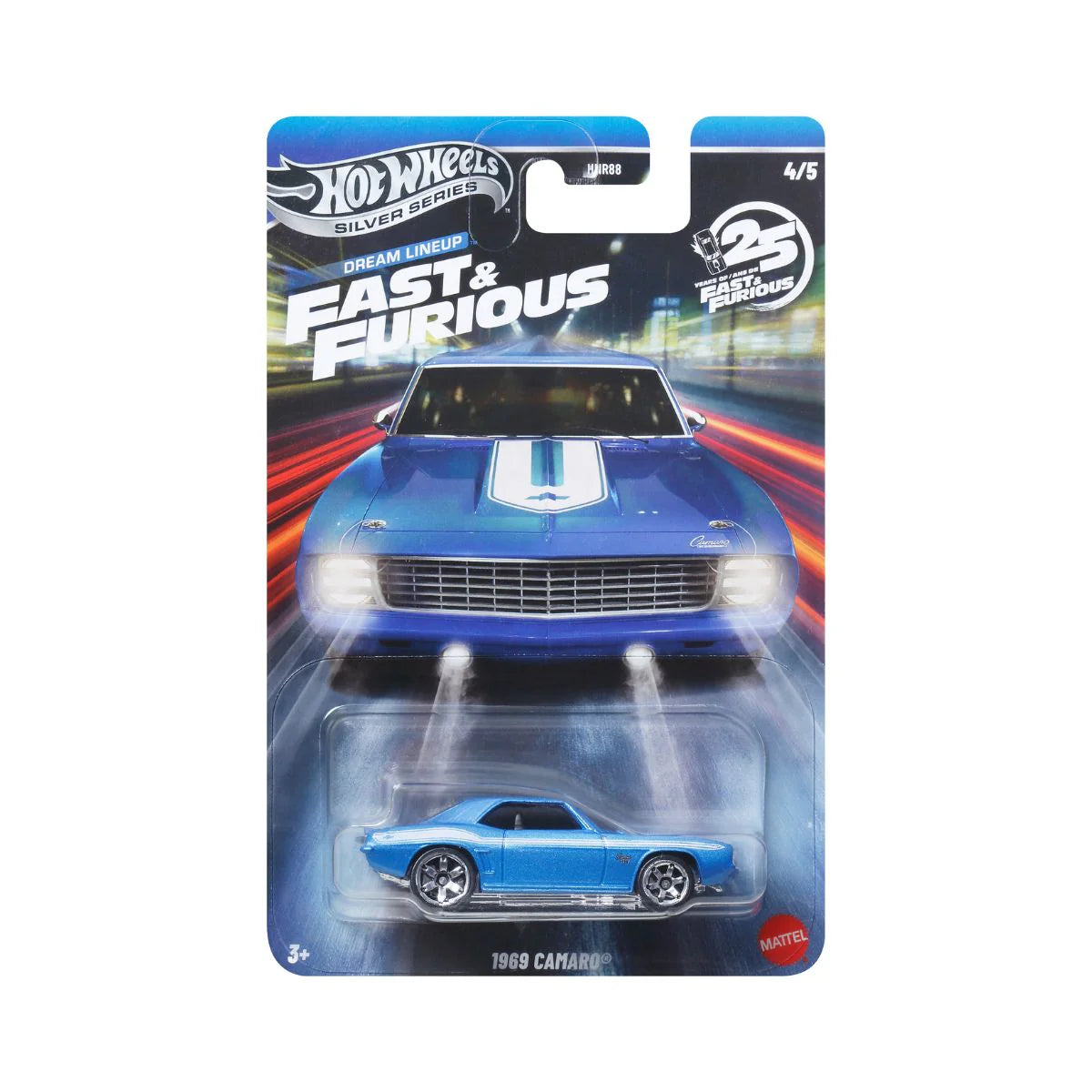 Vehículos Y Radiocontrol Mattel Games Hot Wheels Silver Series Fast&Furious 1969 Camaro multicolor para niños