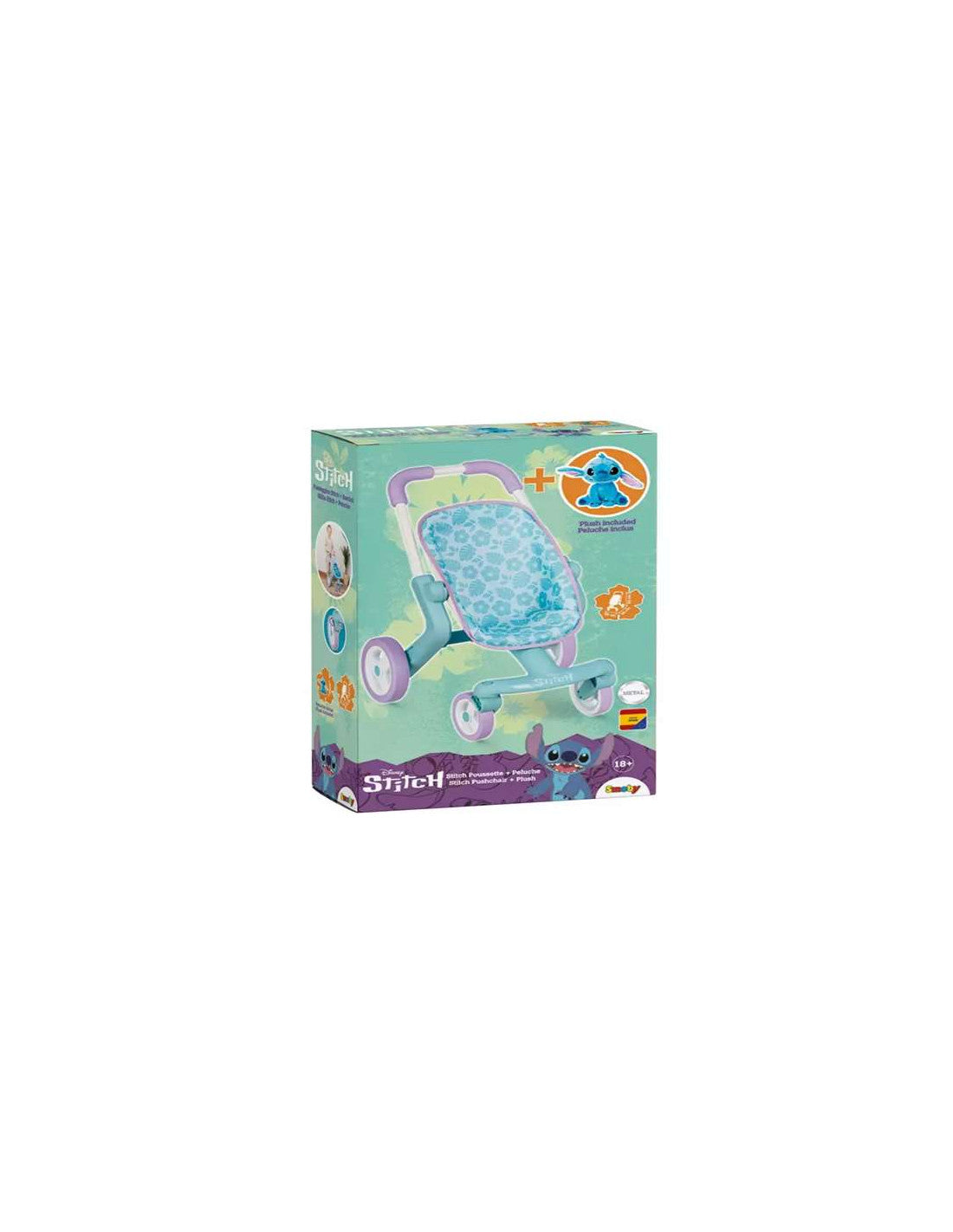 Muñecas Y Peluches Smoby Plastico azul para niños
